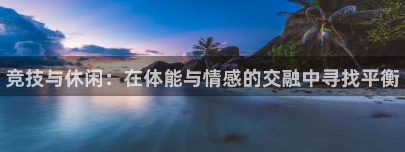 竞技与休闲：在体能与情感的交融中寻找平衡