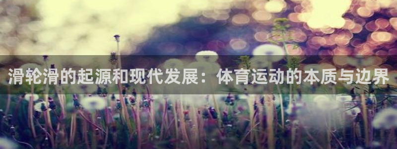 滑轮滑的起源和现代发展：体育运动的本质与边界